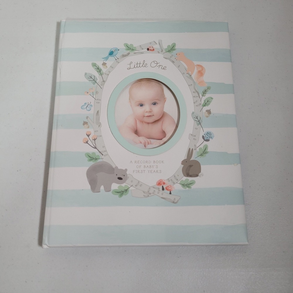 Stepping Stones‎ Memory Book Baby's First Year Forest Animals Record Book 0533